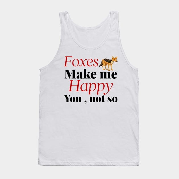 foxes Tank Top by Design stars 5